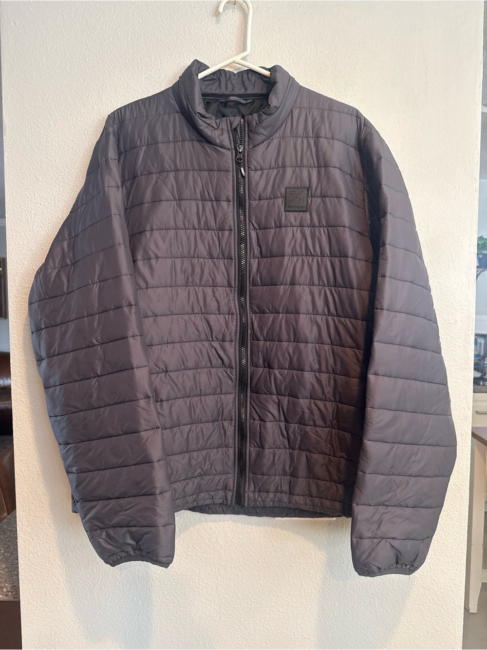 Fasthouse Crosswind Packable Puffer Jacket Charcoal Grey 2XL NWOT